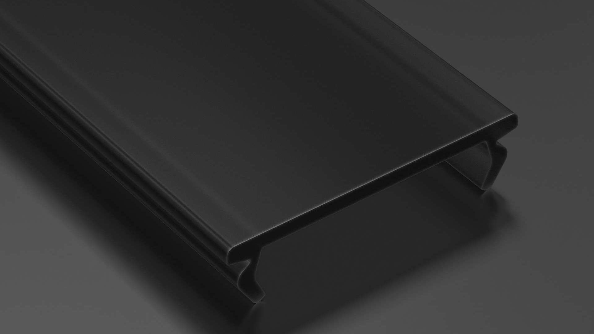 LUMINES DOUBLE cover PMMA black 4,15 m